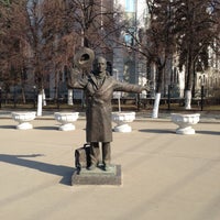 Photo taken at Памятник Юрию Деточкину by Victor K. on 4/19/2013