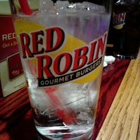 Photo taken at Red Robin Gourmet Burgers and Brews by Christine M. on 1/8/2012