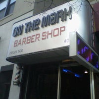 Photo taken at On The Mark Barbershop by Matthew D. on 11/28/2011
