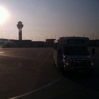 Photo taken at United Shuttle to Concourse C by Brian on 8/24/2011