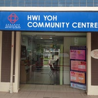 Photo taken at HWI  YOH Community Centre Badminton Courts by Hiroshi S. on 3/8/2012