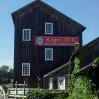 Photo taken at Lager Mill Beer Store &amp; Brewing Museum by Adam R. on 7/21/2011