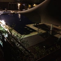 Photo taken at Rooftop Pool by Christele P. on 5/27/2012