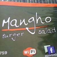 Photo taken at Mangho Burguer Salad by Joao R. on 1/10/2012
