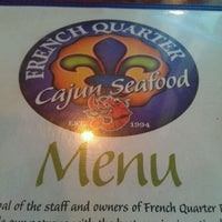 Photo taken at French Quarter Cajun Seafood by Chef D. on 10/2/2011