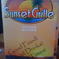 Photo taken at Sunset Grille by Priscilla W. on 5/6/2011