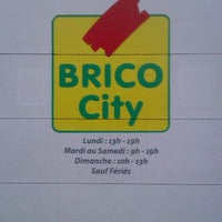 Photo taken at Brico City by Krek G. on 4/16/2012