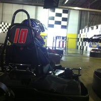 Photo taken at G-Force Karts by Alicia R. on 10/18/2011