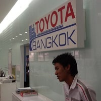 Photo taken at Toyota Bangkok by NoTcoupe K. on 7/10/2012