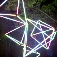 Photo taken at Bring to Light Festival - Nuit Blanche by Hana S. on 10/2/2011