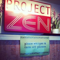 Photo taken at Project Zen by Mira T. on 3/13/2012