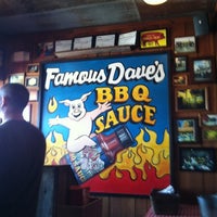 Photo taken at Famous Dave&amp;#39;s by Christopher M. on 2/26/2012