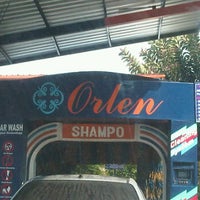 Photo taken at Orlen car wash by Hendri T. on 9/4/2011