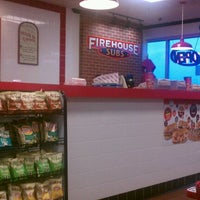 Photo taken at Firehouse Subs by Bree B. on 1/26/2012