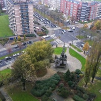 Photo taken at Boulevard Edmond Machtenslaan by Alexis W. on 11/25/2011
