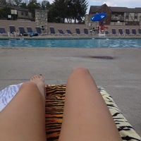 Photo taken at Olentangy Commons Pool by Ashley S. on 8/8/2012