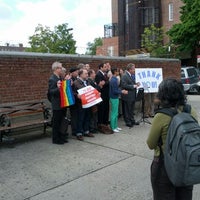 Photo taken at Queens Pride House by Zach v. on 5/10/2012