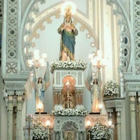 Photo taken at Immaculate Heart of Mary Basilic by Gustavo R. on 5/1/2012