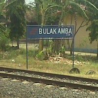 Photo taken at Stasiun Bulakamba by Santo S. on 9/12/2011