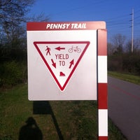 Photo taken at Pennsy Trail (Irvington Portion) by oz0 on 3/21/2012