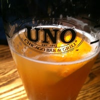 Photo taken at UNO Pizzeria &amp;amp; Grill by Edward C. on 1/18/2012