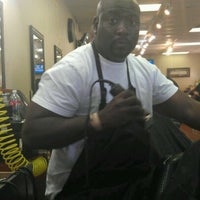 Photo taken at Headz Up Barber Shop by Ronnie B. on 8/13/2011