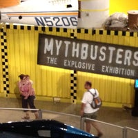 Photo taken at MSI-MythBusters by Alejandro R. on 8/12/2012