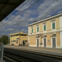 Photo taken at Stazione Pomezia - Santa Palomba by Sandu I. on 10/14/2011