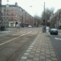 Photo taken at Tramhalte Van Woustraat by Helco P. on 2/14/2012