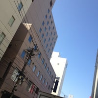 Photo taken at BlueWave Inn Sapporo by Norin Y. on 3/11/2012