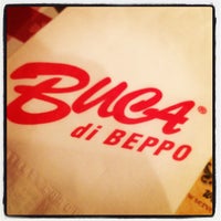 Photo taken at Buca di Beppo by Cindy C. on 2/1/2012