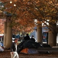 Photo taken at #OccupySTL by Rob D. on 11/11/2011