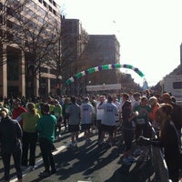 Photo taken at St Patrick&#39;s Day 8K Race by Chich S. on 3/13/2011