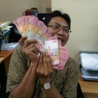 Photo taken at Bank Mega KCP Bintaro by Gian A. on 11/28/2011