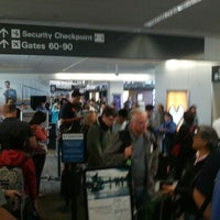 Photo taken at United Airlines Priority Security Checkpoint by Doug L. on 8/15/2012