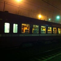 Photo taken at Gare de Boondael / Station Boondaal by Livia B. on 3/1/2012