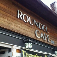 Photo taken at Roundel Cafe by McKenzie on 9/3/2012