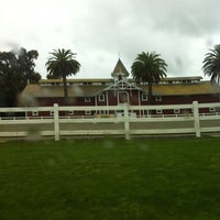 Photo taken at Stanford Red Barn by Ma A. on 3/24/2012