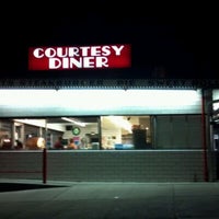 Photo taken at Courtesy Diner by Tennessee A. on 4/6/2012