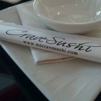 Photo taken at Crave Sushi by Casey M. on 9/7/2012