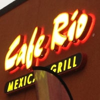 Photo taken at Cafe Rio Mexican Grill by Kathy R. on 5/24/2012