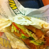 Photo taken at Subway by Aldrin D. on 2/26/2012