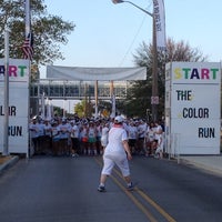 Photo taken at The Color Run by Caitlin M. on 7/28/2012