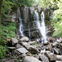 Photo taken at Cascate Dardagna by Armando O. on 8/13/2012