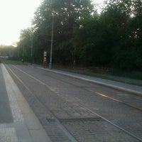Photo taken at Brusnice (tram) by Jana S. on 6/26/2012