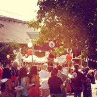 Photo taken at bon odori festival by Amne H. on 7/23/2012