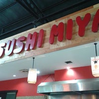 Photo taken at Sushi Miya8i by Nicky I. on 5/1/2014