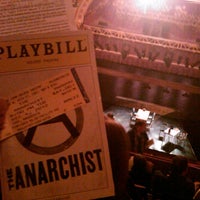 Photo taken at The Anarchist at the Golden Theatre by Marguerita c. on 12/5/2012