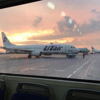 Photo taken at Gate 4 by Dmitry O. on 8/2/2017