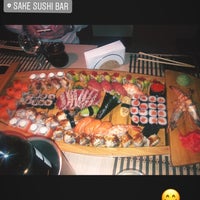 Photo taken at Sake Sushi Bar by Tako M. on 3/16/2018